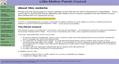 Desktop Screenshot of little-melton.org.uk
